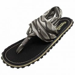 Sandały Gumbies Slingback GU-SASLI001 czarne. Czarne sandały bez wzorów, z gumy, sportowe, bez obcasa, bez zapięcia. Za 289.26 zł.