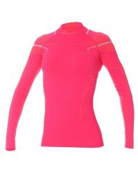 Termoaktywna damska bluza narciarska Brubeck Thermo. Czarne bluzy Brubeck, na zimę, xs, bez wzorów, z dzianiny, bez kaptura. Za 189.00 zł.