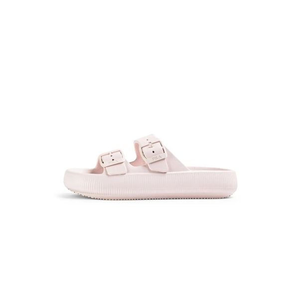 Sandały damskie Fila Tireno. Czerwone sandały Fila, bez wzorów, z materiału, eleganckie, bez obcasa, na szpilce, bez zapięcia. Za 159.50 zł.