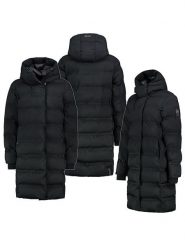 Sublevel Płaszcz zimowy w kolorze granatowym rozmiar: L. Niebieskie płaszcze Sublevel, na zimę, l, bez wzorów, z puchu, bez kaptura. Za 311.12 zł.