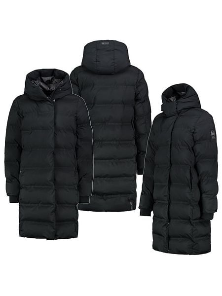 Sublevel Płaszcz zimowy w kolorze granatowym rozmiar: L. Niebieskie płaszcze Sublevel, na zimę, l, bez wzorów, z puchu, bez kaptura. Za 260.43 zł.