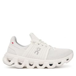 Buty do biegania On. Białe obuwie sportowe On, bez zapięcia, do biegania. Za 769.99 zł.