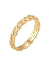 Elli Damski pleciony węzeł nieskończoności Trend w srebrze 925 Sterling Silver Pierścionki 1 ct. Szare pierścionki Elli, srebrne. Za 168.99 zł.