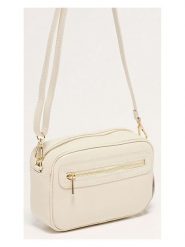 Maison héritage PARIS Skórzana torebka "Gaby Box" w kolorze beżowym - 28 x 22 x 8 cm rozmiar: onesize. Brązowe torby na ramię Maison héritage PARIS, bez wzorów, z materiału, na ramię, bez dodatków. Za 260.99 zł.