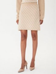 Guess Spódnica ołówkowa W5BD81 Z3JD2 Beżowy Slim Fit. Brązowe spódnice Guess, s, z aplikacjami, z syntetyku, ołówkowe. Za 299.99 zł.