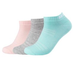Skarpetki sportowe dla dorosłych 3PPK Mesh Ventilation Socks. Skarpety Skechers, bez wzorów, z bawełny. Za 25.99 zł.