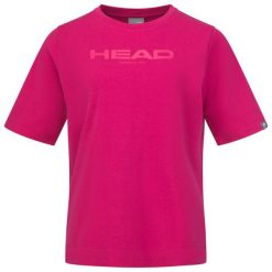 Koszulka damska Head Motion. Fioletowe bluzki Head, bez wzorów, sportowe, bez kołnierzyka, bez ramiączek. W wyprzedaży za 139.50 zł.