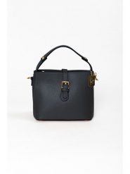 Anna Morellini Skórzana torebka "Adelma" w kolorze czarnym - 25 x 20 x 14 cm rozmiar: onesize. Czarne torby na ramię Anna Morellini, bez wzorów, z materiału, na ramię, bez dodatków. Za 260.99 zł.