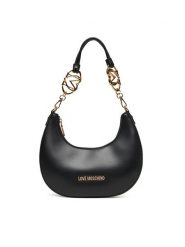 LOVE MOSCHINO Torebka JC4048PP1NLF0000 Czarny. Czarne torebki klasyczne Love Moschino, bez wzorów, ze skóry, bez dodatków. Za 1,019.00 zł.