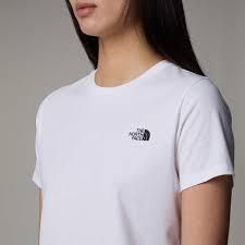 The North Face Koszulka S/S Simple Dome Nf0A87Nhfn4. Białe koszulki sportowe The North Face, bez wzorów, bez ramiączek. Za 95.99 zł.
