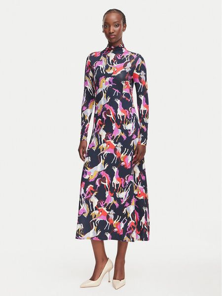 Marella Sukienka codzienna Girino 2623626014 Kolorowy Regular Fit. Sukienki Marella, na co dzień, xl, bez wzorów, z wiskozy, bez kołnierzyka, bez ramiączek, proste. Za 1,034.00 zł.