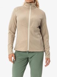 Bluza polarowa damska Vaude Skomer Hiking SC Jacket. Brązowe bluzy Vaude, s, bez wzorów, z materiału, bez kaptura. Za 263.99 zł.