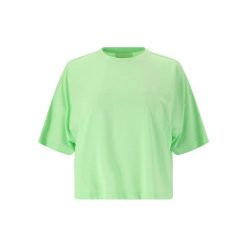 Koszulka damska Athlecia Reynolds. Zielone bluzki Athlecia, bez wzorów, sportowe, bez kołnierzyka, bez ramiączek. Za 116.50 zł.