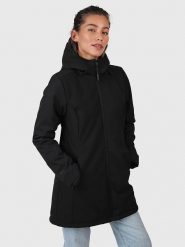 Brunotti Kurtka softshellowa "Melle" w kolorze czarnym rozmiar: XL. Czarne kurtki sportowe Brunotti, xl, bez wzorów, bez kaptura, outdoorowe. Za 216.73 zł.