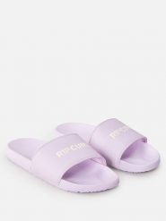 Rip Curl Klapki w kolorze lawendowym rozmiar: 36. Różowe klapki Rip Curl, bez wzorów, z otwartym noskiem, bez obcasa. Za 83.95 zł.