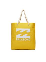Billabong Torebka BLB-B-001-07 Żółty. Żółte shopper Billabong, bez wzorów, z materiału, bez dodatków. Za 99.99 zł.