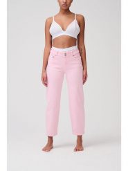 ITEM m6 Dżinsy - Comfort fit - w kolorze jasnoróżowym rozmiar: 40. Różowe jeansy ITEM m6, m, bez wzorów, z podwyższonym stanem. Za 268.55 zł.