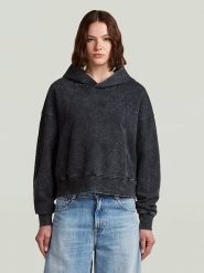 G-Star Bluza w kolorze czarnym rozmiar: XS. Czarne bluzy sportowe G-Star, xs, bez wzorów, z bawełny, z kapturem. Za 214.45 zł.