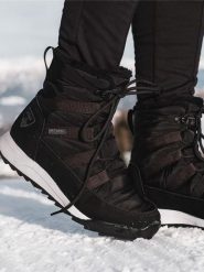 Kilpi Botki zimowe "Candy" w kolorze czarnym rozmiar: 39. Czarne botki Kilpi, na zimę, bez wzorów, z materiału, bez obcasa, bez zapięcia. Za 267.29 zł.