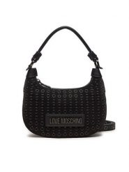 LOVE MOSCHINO Torebka JC4058PP1LLH100B Czarny. Czarne torebki klasyczne Love Moschino, bez wzorów, ze skóry, bez dodatków. Za 739.99 zł.