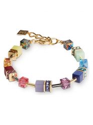 COEUR DE LION Bransoletka z kryształami Swarovski rozmiar: onesize. Żółte bransoletki COEUR DE LION, z kryształem, ze stali. Za 223.22 zł.
