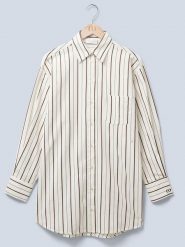 LeGer Sukienka koszulowa "Ela" w kolorze kremowo-brązowym rozmiar: 40. Brązowe sukienki LeGer, na co dzień, bez wzorów, z bawełny, bez kołnierzyka, bez ramiączek, maxi, koszulowe. Za 192.33 zł.