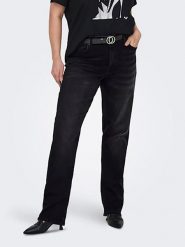 ONLY Carmakoma Dżinsy - Regular fit - w kolorze czarnym rozmiar: 44/L32. Czarne jeansy Only Carmakoma, l, z aplikacjami. Za 140.86 zł.