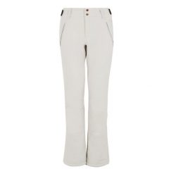 Spodnie narciarskie dla kobiet Protest Lole Softshell. Białe spodnie narciarskie Protest, bez wzorów, z softshellu, narciarskie. W wyprzedaży za 456.50 zł.
