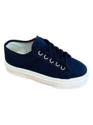 Kimberfeel Sneakersy "Lola" w kolorze granatowym rozmiar: 38. Niebieskie trampki Kimberfeel, bez wzorów, bez zapięcia. Za 26.13 zł.