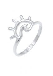 Elli Damski, wschód słońca, morze, fale,lato Trend Blogger srebro 925 Sterling Silver Pierścionki 1 ct. Szare pierścionki Elli, srebrne. Za 177.64 zł.