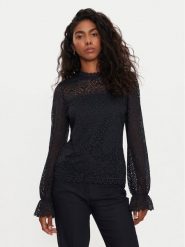 Morgan Bluzka 242-TYRIA Granatowy Regular Fit. Niebieskie bluzki Morgan, xs, bez wzorów, z syntetyku, bez kołnierzyka, bez ramiączek. Za 149.99 zł.