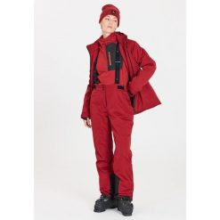 Spodnie narciarskie dla kobiet Whistler Yarra W-Pro 15000. Czerwone spodnie narciarskie Whistler, bez wzorów, narciarskie. Za 382.50 zł.