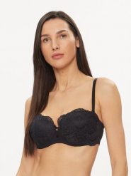 Selmark Biustonosz push-up Matilda 31126 Czarny. Czarne biustonosze Selmark, bez wzorów, z syntetyku. Za 159.99 zł.