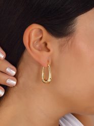 Nakkash Pozłacane kolczyki rozmiar: onesize. Żółte kolczyki Nakkash, pozłacane. Za 56.79 zł.