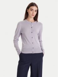 Calvin Klein Kardigan LV044D323G Szary Slim Fit. Szare kardigany Calvin Klein, m, bez wzorów, z wełny. Za 649.99 zł.