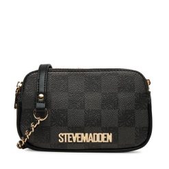 Torebka Steve Madden. Czarne torebki klasyczne Steve Madden, bez wzorów, bez dodatków. Za 199.99 zł.