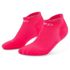 Damskie skarpety kompresyjne do biegania stopki sportowe Core Run. Czerwone skarpety CEP, bez wzorów, z elastanu. Za 69.00 zł.
