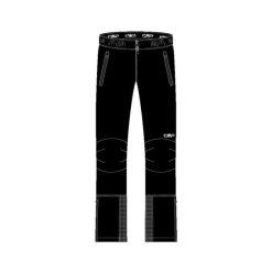 Spodnie softshell damskie CMP Marlena Pant. Czarne spodnie narciarskie CMP, xs, bez wzorów, z materiału, trekkingowe. Za 530.45 zł.