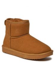 ONLY Shoes Śniegowce Onlfeodora Teddy Lined Boot 15330019 Brązowy. Brązowe trapery i śniegowce ONLY SHOES, z materiału. Za 229.99 zł.