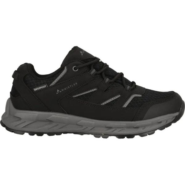 Buty trekkingowe Whistler Benin. Czarne trekkingi Whistler, z gumy, trekkingowe. Za 257.00 zł.