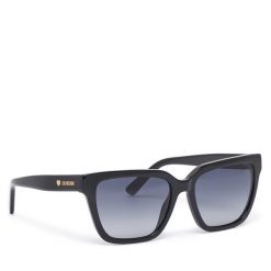 Okulary przeciwsłoneczne LOVE MOSCHINO. Czarne okulary przeciwsłoneczne Love Moschino, bez wzorów. Za 309.99 zł.