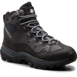 Trekkingi MERRELL - Thermo Chill Mid Wp J16466 Black. Czarne trekkingi Merrell, z materiału, outdoorowe. W wyprzedaży za 329.00 zł.
