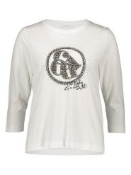 Gerry Weber Koszulka w kolorze białym rozmiar: 42. Białe bluzki Gerry Weber, bez wzorów, bez kołnierzyka, bez ramiączek. Za 100.52 zł.