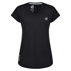 T-Shirt Sportowy Damski. Czarne koszulki sportowe Dare 2b, bez wzorów, bez ramiączek, trekkingowe. Za 89.99 zł.