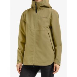 Kurtka przeciwdeszczowa damska Didriksons Tove JKT. Zielone kurtki sportowe Didriksons, bez wzorów, bez kaptura. Za 1,055.99 zł.
