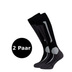 Skarpety narciarskie Falcon Junior. Brązowe skarpety Falcon, bez wzorów, z elastanu. Za 259.99 zł.