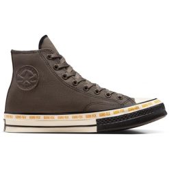 Buty sportowe Converse Chuck 70 GORE TEX Waterproof. Brązowe obuwie sportowe Converse, z gore-texu, bez zapięcia, na fitness i siłownię, gore-tex. Za 790.00 zł.