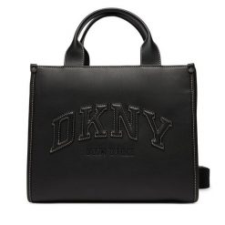 Torebka DKNY. Czarne torebki klasyczne DKNY, bez wzorów, bez dodatków. Za 659.99 zł.