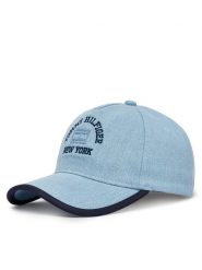Tommy Hilfiger Czapka z daszkiem Flag SummerrAW0AW18892 Niebieski. Niebieskie czapki TOMMY HILFIGER, bez wzorów, z bawełny. Za 229.99 zł.