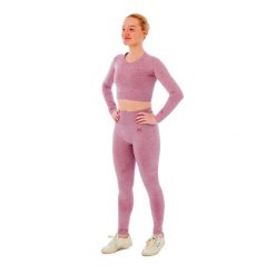 Damski zestaw sportowy Xtreme - legginsy sportowe + sportowy Croptop - Różowy. Czerwone legginsy XTREME SOCKSWEAR, bez wzorów. W wyprzedaży za 199.42 zł.